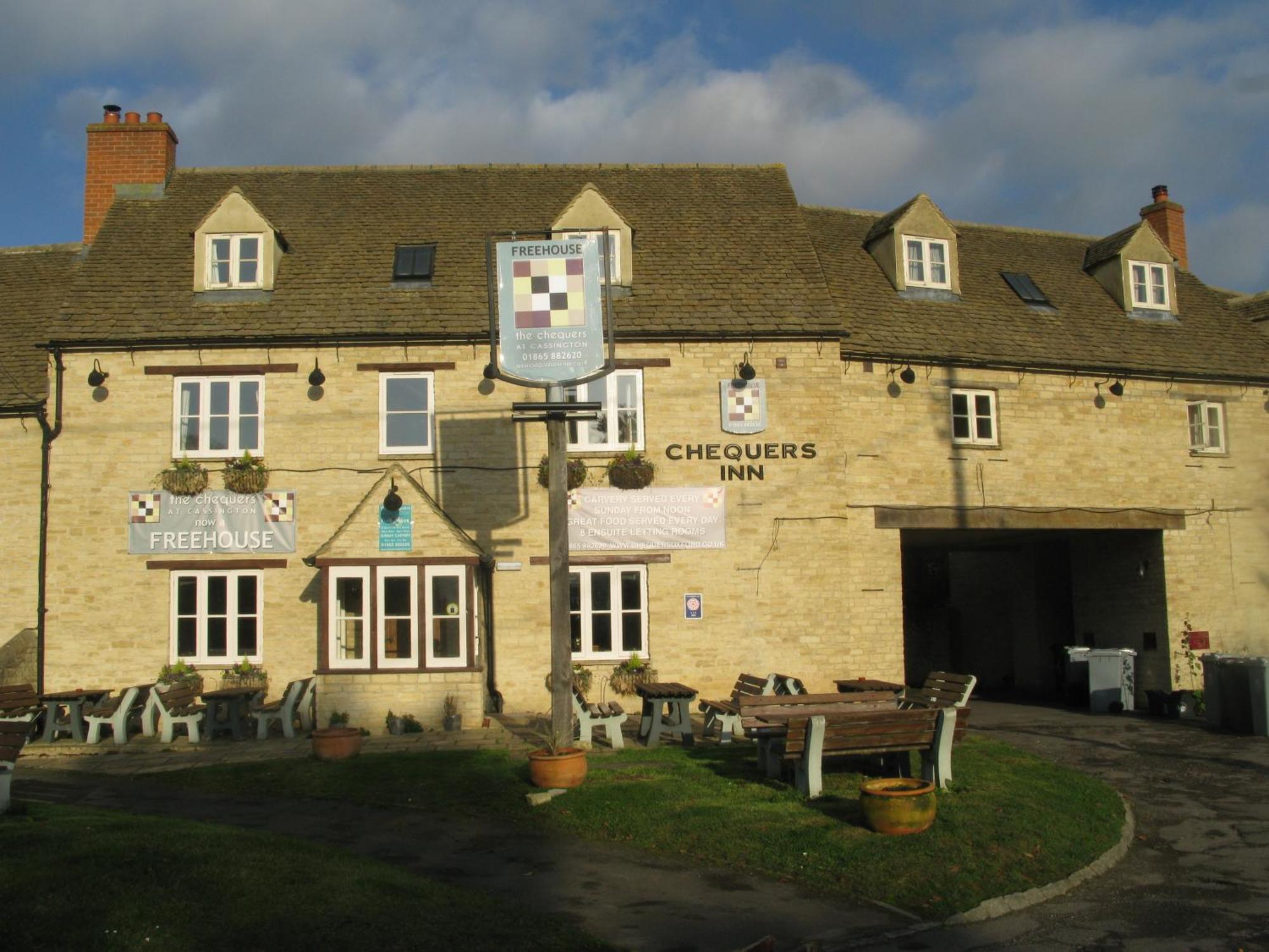 The Chequers Inn Cassington Eksteriør billede